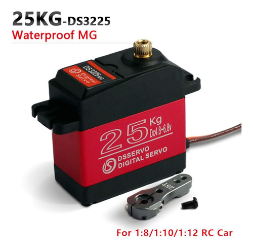 Servo Rc Engranaje De Metal De Alto Par Servo Digital Estánd
