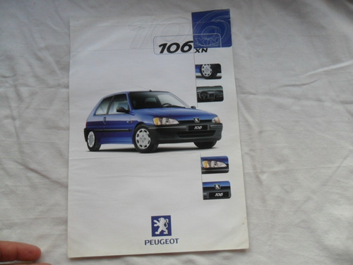 Folleto Peugeot 106 Xn No Manual Catalogo Original