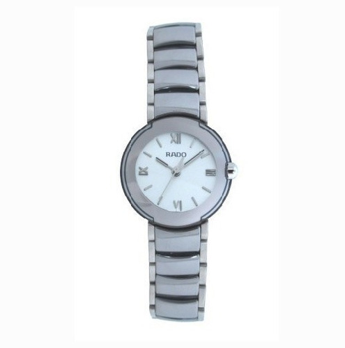 Reloj Mujer Rado Ceramica Redondo Zafiro Resistente 30mts