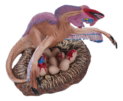 Figura De Juguete Rosa De Oviraptor, Dinosaurio, Dinosaurio,