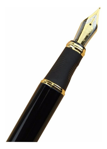 Imagen 2 de 3 de Pluma Fuente Marca Jinhao Modelo X450 Color Negro
