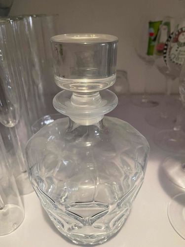 Imagen 3 de 4 de Juego De Botella De Cristal Y Vasos De Whisky