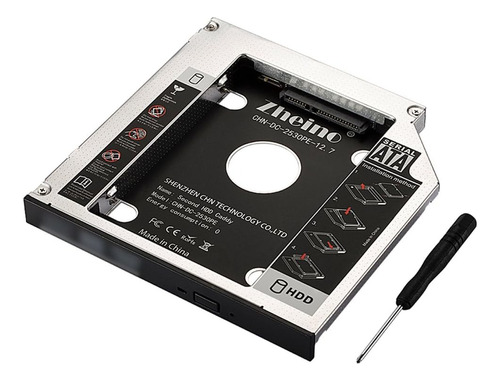 Caddy 12.7mm Sata 2.5 Hdd Ssd Cady Dvd Laptop