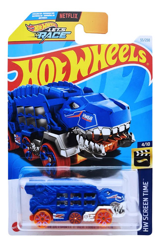 Hot Wheels Hw Ultimate T Rex Transporter + Obsequio 