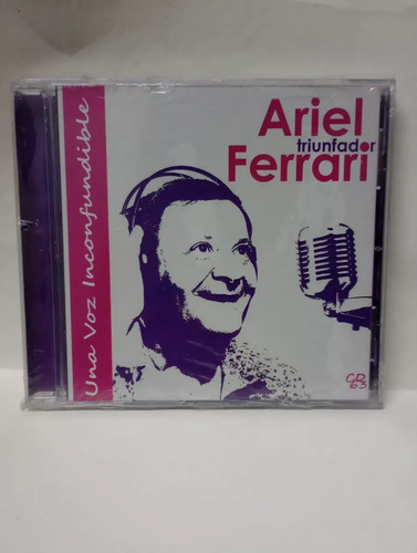 Ariel Ferrari  Una Voz Inconfundible Cd Nuevo/sellado