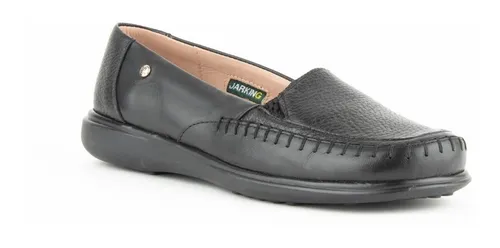 Zapatos Para Dama De Piel Con Costuras Frontales Jarking