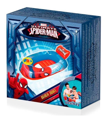 Bote Inflable Spider Man - Beach Boat - Bestway - Vaj