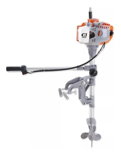 Imagen 2 de 6 de Motor Fuera De Borda 62 Cc 2,5 Hp 2 Tiempos Lusqtoff Lm621