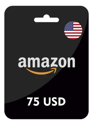 Tarjeta De Regalo Amazon Gift Card - 75usd - Cuenta Usa