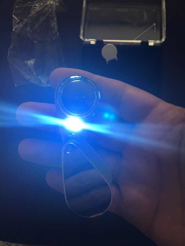 Lupa Con Lente De 21 Mm Doublet 20x, Chrome