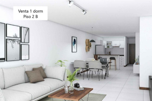 Imagen 4 de 6 de Venta Departamento 1 Dormitorio Balcón Semipiso Al Frente Estrenar Santa Fe 2700 - Pichincha