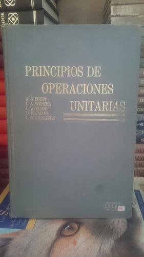 Principios De Operaciones Unitarias - Foust 