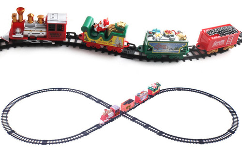 Tren Eléctrico De Juguete Clásico Rail Toys, Juego De Tren