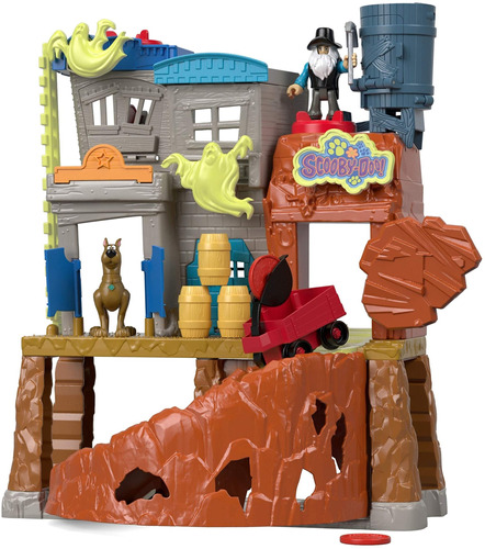 Imaginext De Fisher-price Scooby-doo Haunted Ghost Town