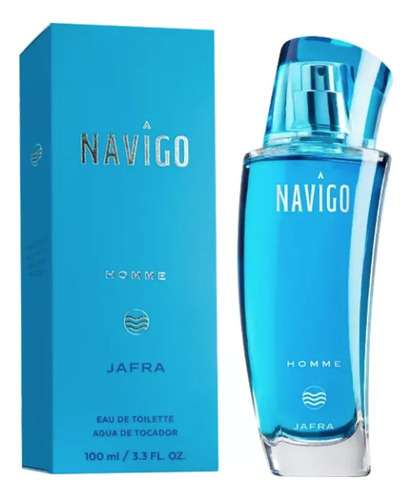 Jafra Navigo Homme Azul Eau De Toilette 100 Ml Para Hombre