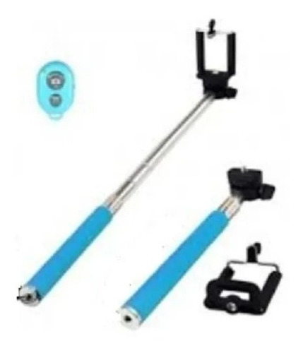 Kit Pau Selfie Bastão Monopod+controle E Suporte Pra Celular
