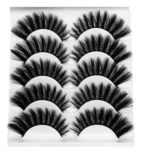 5 Pares De Pestañas De Visón De A Eyelash, Auténticas Pestañ