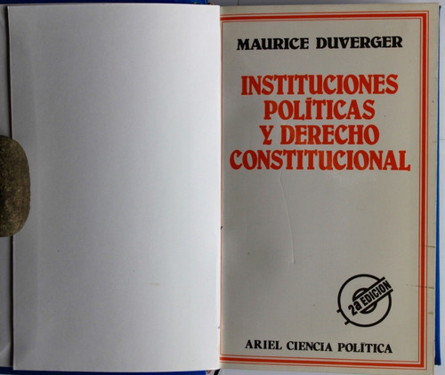 Instituciones Políticas Y Derechos Constitucional