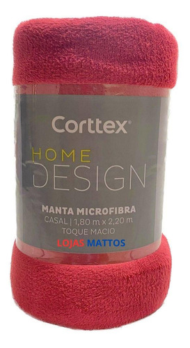 Cobertor Casal Microfibra Home Design Manta Corttex Original