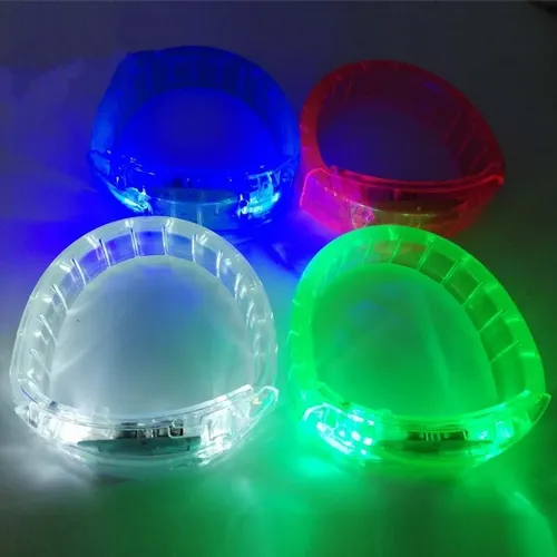 Pulsera Led Audioritmica Brazalete Nuevo Modelo Pack X 10