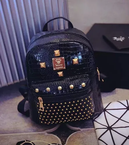 Bolso Tumblr Mini Morral Metalizado Para Chicas MercadoLibre