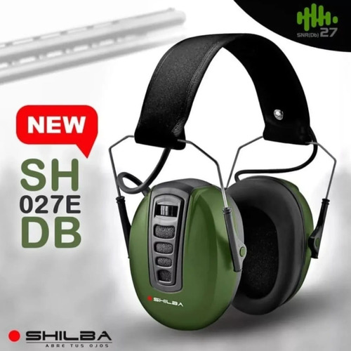 Protector Auditivo Shilba Sh 027e Db Ajustable Electrónico