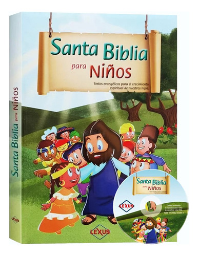 Santa Biblia Evangélica + Gran Formato. Ilustrada Para Niños