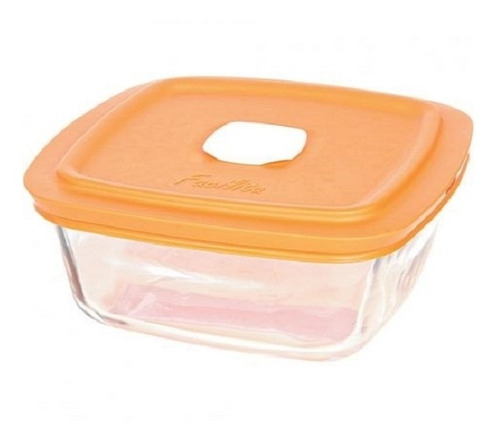 Pote De Vidro Quadrado 300 Ml Vap Marinex