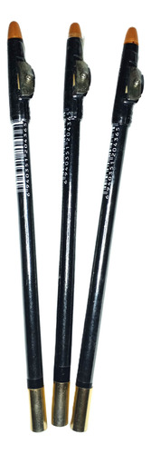 Set 3pz Lápiz Delineador Mc Cosmetics Negro Intenso