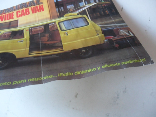 Folleto Daihatsu Catalogo 55 Wide Cab Van Pan Lactal Antiguo