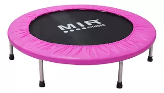 Mini Trampolin Mir Cama Elastica Mini Tramp Rosa Gym En3x