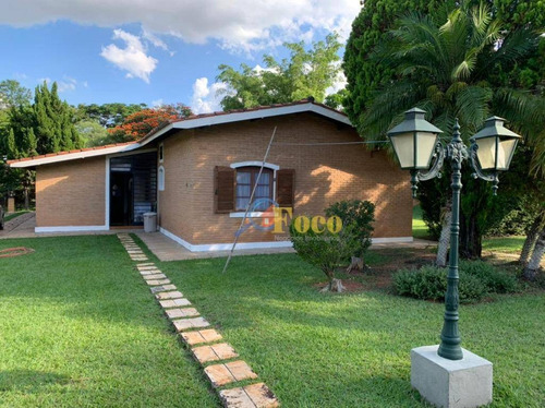 Chácara Com 4 Dormitórios À Venda, 1500 M² Por R$ 810.000,00 - Condomínio Ville De Chamonix - Itatiba/sp - Ch0215