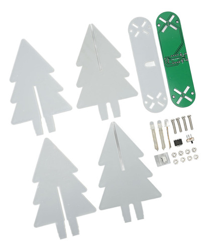 Kit De Soldadura Para Árbol De Navidad En 3d, Led, Degradado