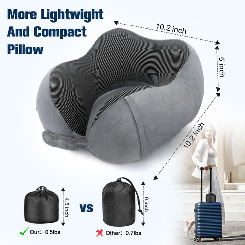 Cirorld Almohada De Viaje Cuello, Cojin De Viaje Cuello