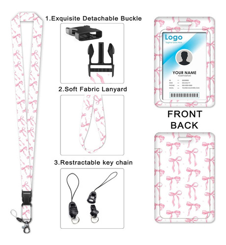 Paquete Con 2 Soportes Para Tarjetas Identificativas, Clip C