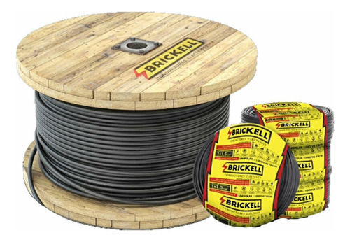 Cable 100% Cobre Tipo Taller 3 X 1mm Rollo X 100m Brickell