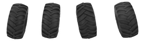 Conjunto De Pneus De Borracha Rc, 4 Peças, Roda De 1,0 Poleg