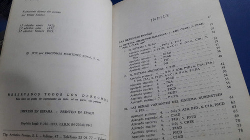 Libro Ajedrez Aperturas Cerradas - Ludek Pachman (Usado)