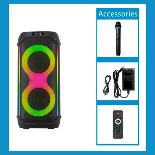 Parlante Altavoz Portátil Tarjeta Bluetooth Usb Tf Radio Fm