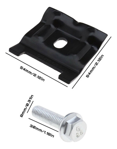 6 Soporte De Abrazadera De Sujeción 1j0803219 Con Perno,