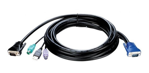 Cable Kvm 3 Mtrs. Vga/ps2/usb D-link P/kvm-440/50 - Kvm-402