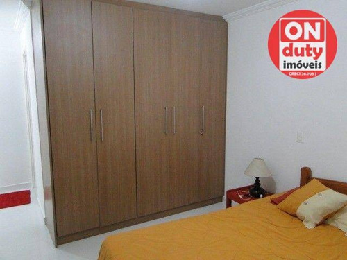 Imagem 10 de 16 de Apartamento Com 3 Dormitórios À Venda, 125 M² Por R$ 830.000 - Centro - Guarujá/sp - Ap8348
