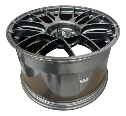 Roda Apex Ec-7rs Forjada P/ Porsche 19x9 / 19x11 Cinza-escuro