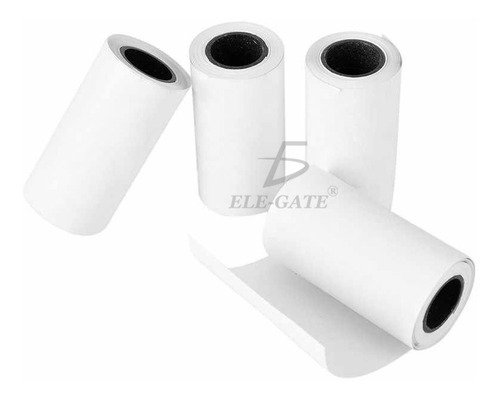Imagen 2 de 4 de Rollo De Papel Térmico Para Miniprinter 58x45mm Elegate Pt11
