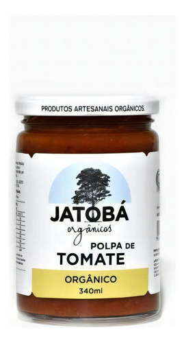 Polpa De Tomate Orgânico Jatobá 340ml