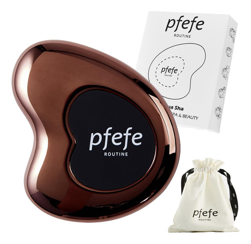 Pfefe Acero Inoxidable Cryo Gua Sha - Gua Sha Herramientas D