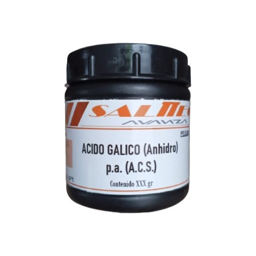 Acido Galico Anhidro Pa (a.c.s.) X 50 Gr - Salttech
