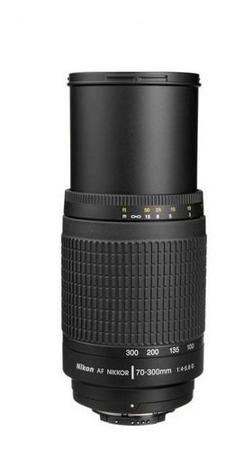 Lente Nikon 70-300mm Af Zoom F/4-5.6g Com Parasol Garantia De 01 Ano