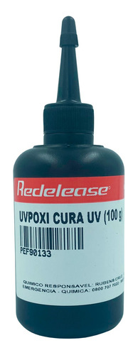 Resina Uv Poxi Cura Uv Para Confecção De Peças Finas (100 G)