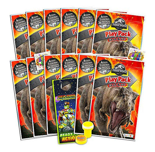 Kits De Cotillon Jurassic World Party Favors Pack ~ Paquete 